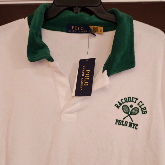 Polo Ralph Lauren Men's Standard-Fit Terry Graphic Polo Shirt - Picture 10 of 11